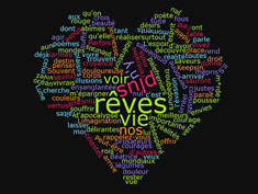 coeur mots couleurs