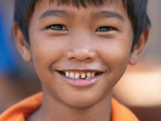 portrait garçon cambodge